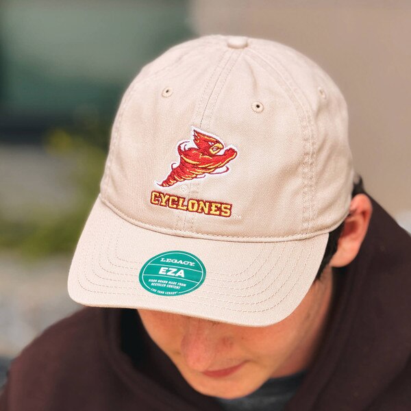 Legacy Punching Cy Khaki Adjustable Hat front